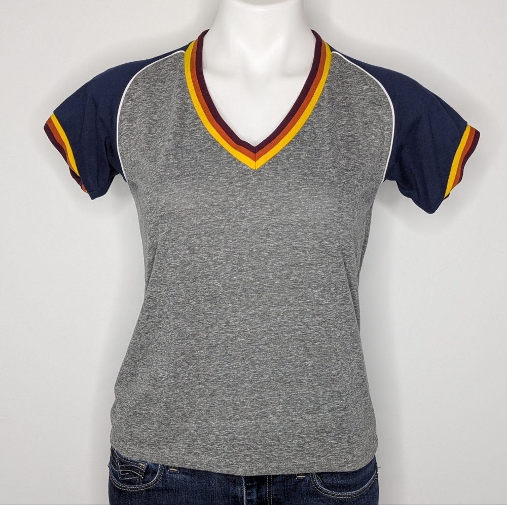 Camp Collection Will Tee Blue Grey Short Sleeve T-shirt XS